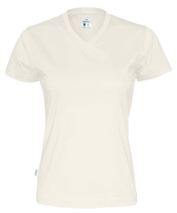 Cottover Damen T-Shirt mit V-Kragen, aus Fairtrade Baumwolle - WERBE-WELT.SHOP